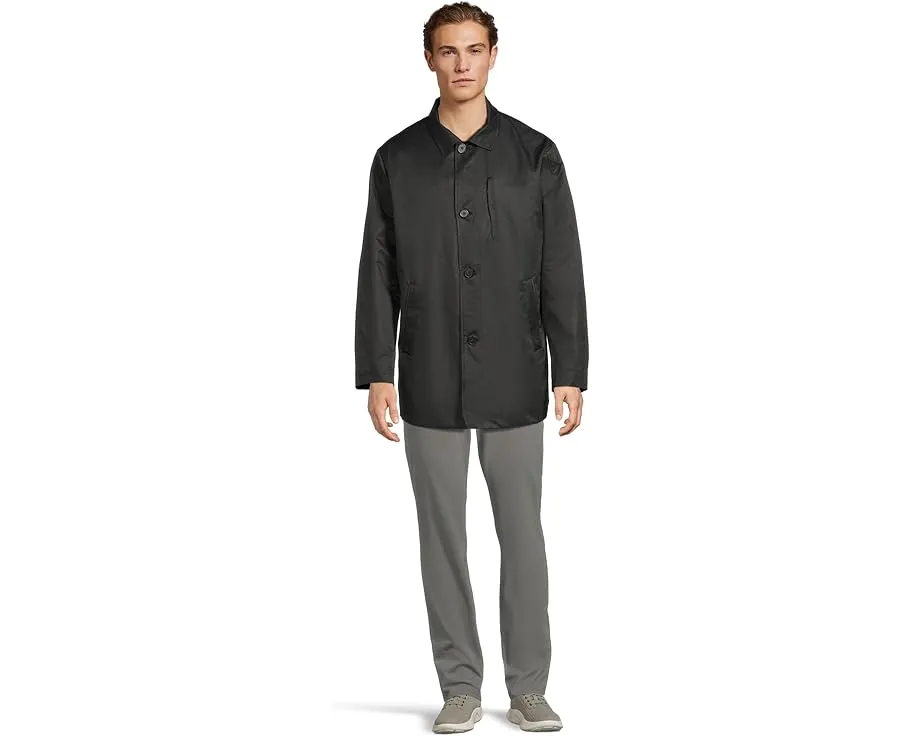Johnston & Murphy дождевик Upton Water-Resistant с отстегивающейся подкладкой