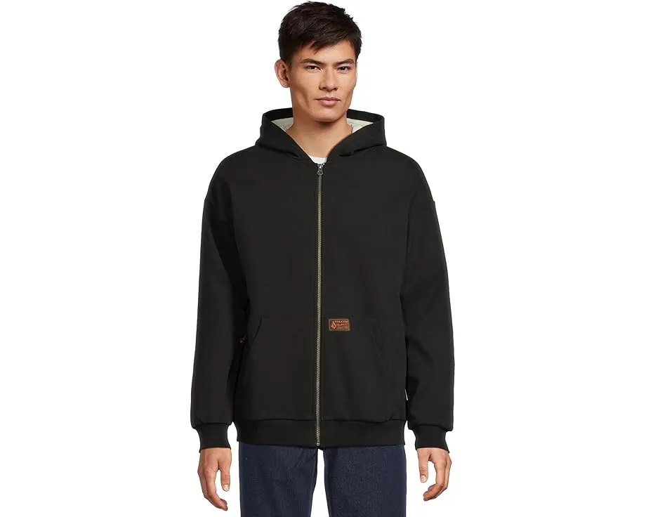 Толстовка Volcom Axestone Workwear Lined Fleece с капюшоном и теплой подкладкой
