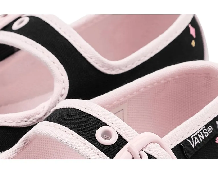 Детские туфли Mary Jane Vans Kids из прочного холста с застежкой на пряжку