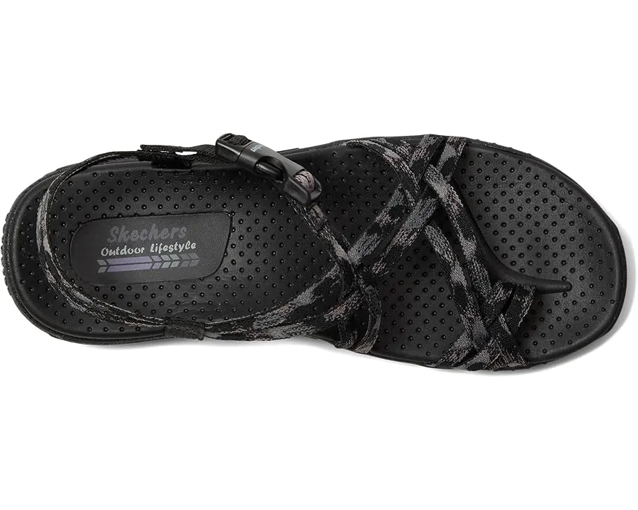 Сандалии Skechers Reggae Positive Space с технологией Stretch Fit и подошвой Reggae