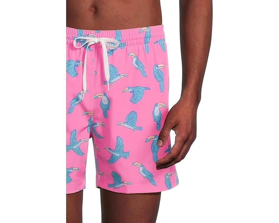 Плавки Chubbies The Toucan Do Its 5.5 дюймов (14 см) с подкладкой и карманом на молнии