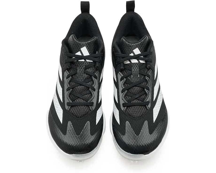 Софтбольные бутсы adiZero Instinct 2.0 от adidas с резиновым верхом и фирменными полосками