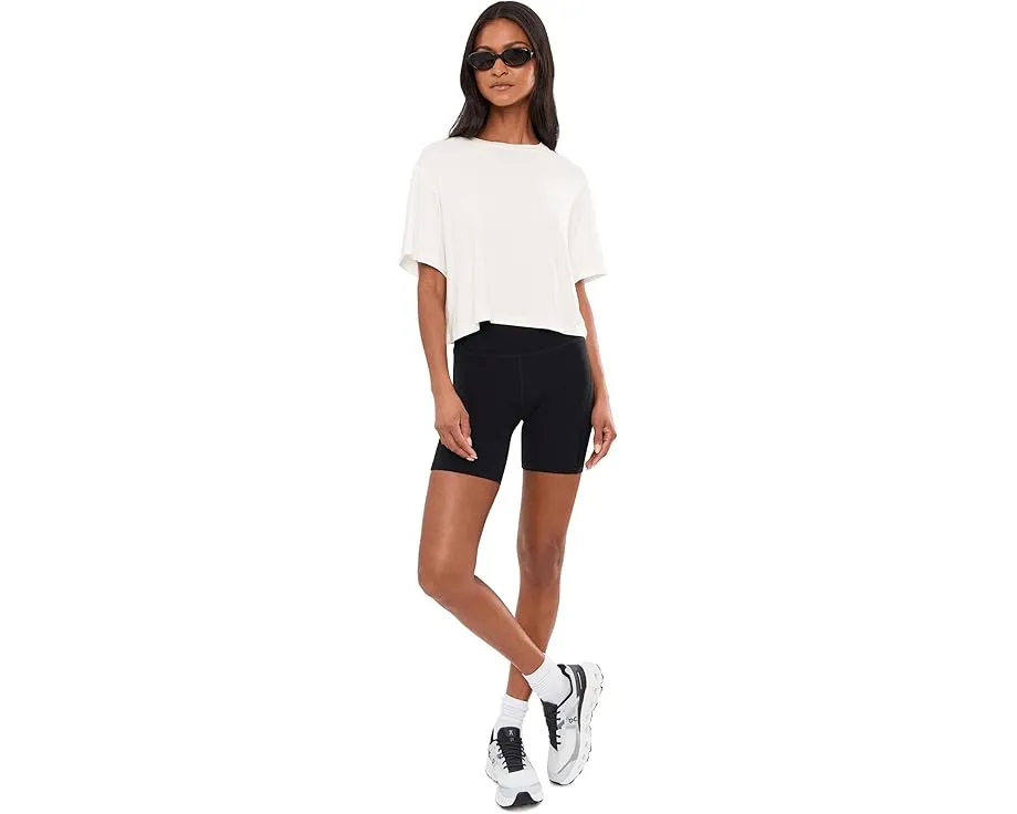 Футболка Splits59 Djuna Oversized Jersey Tee из белой вискозы