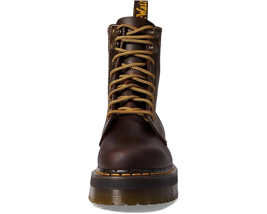 Ботинки Dr. Martens Jadon Arc на платформе с молнией и шнуровкой