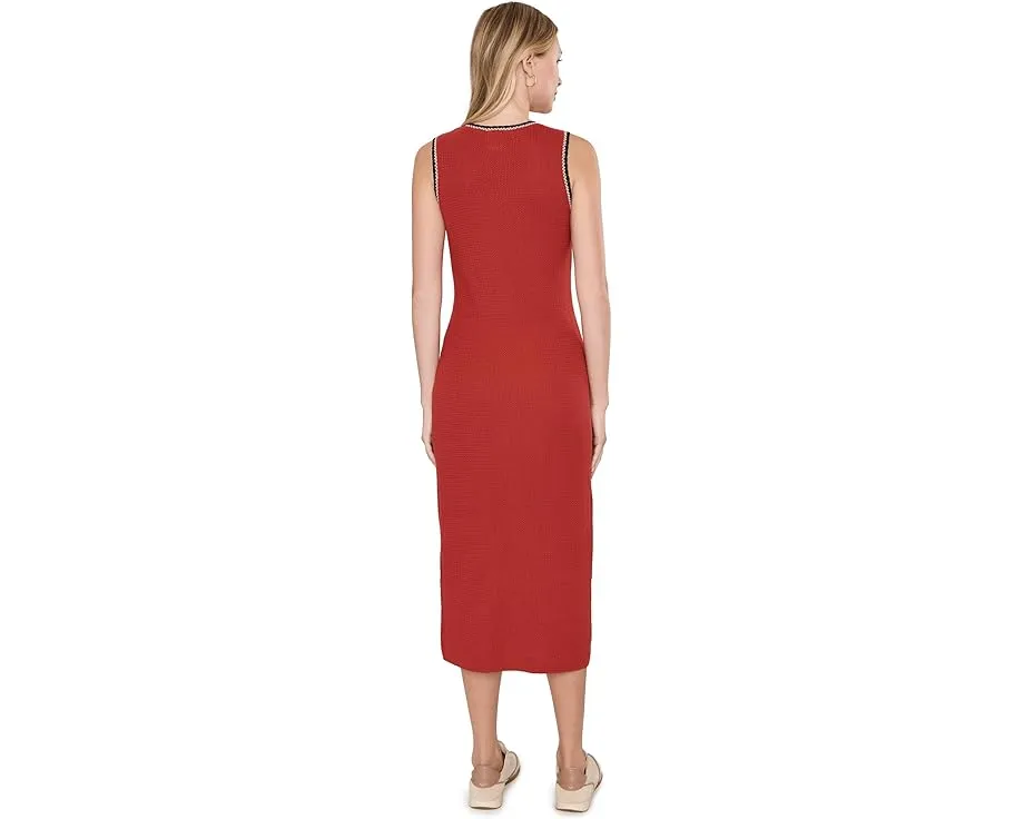 Varley трикотажное платье Mikel Knit с цветом босса-нова