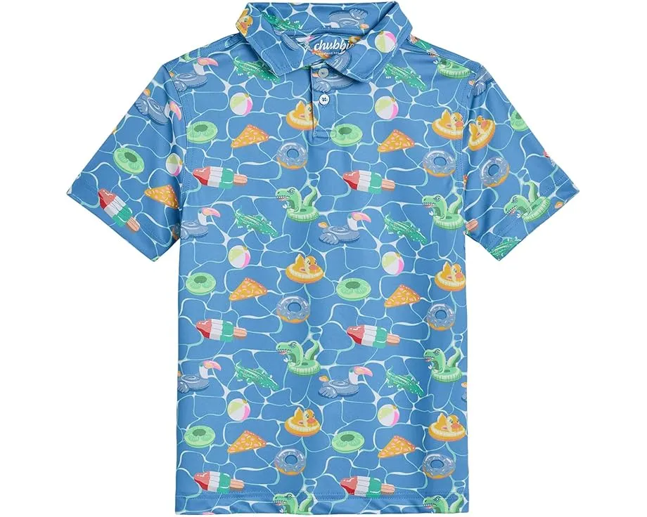 Polo The Cannonball Crew Chubbies Kids с пляжным принтом