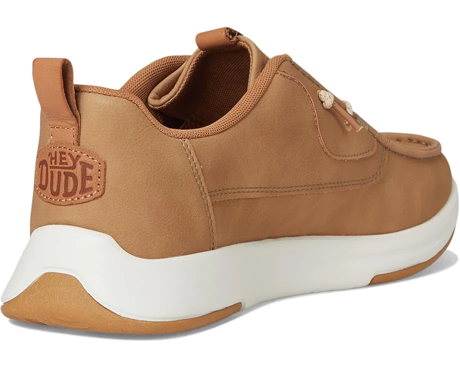 Кроссовки Hey Dude Wally Drift Classic с эластичными шнурками и памятью формы