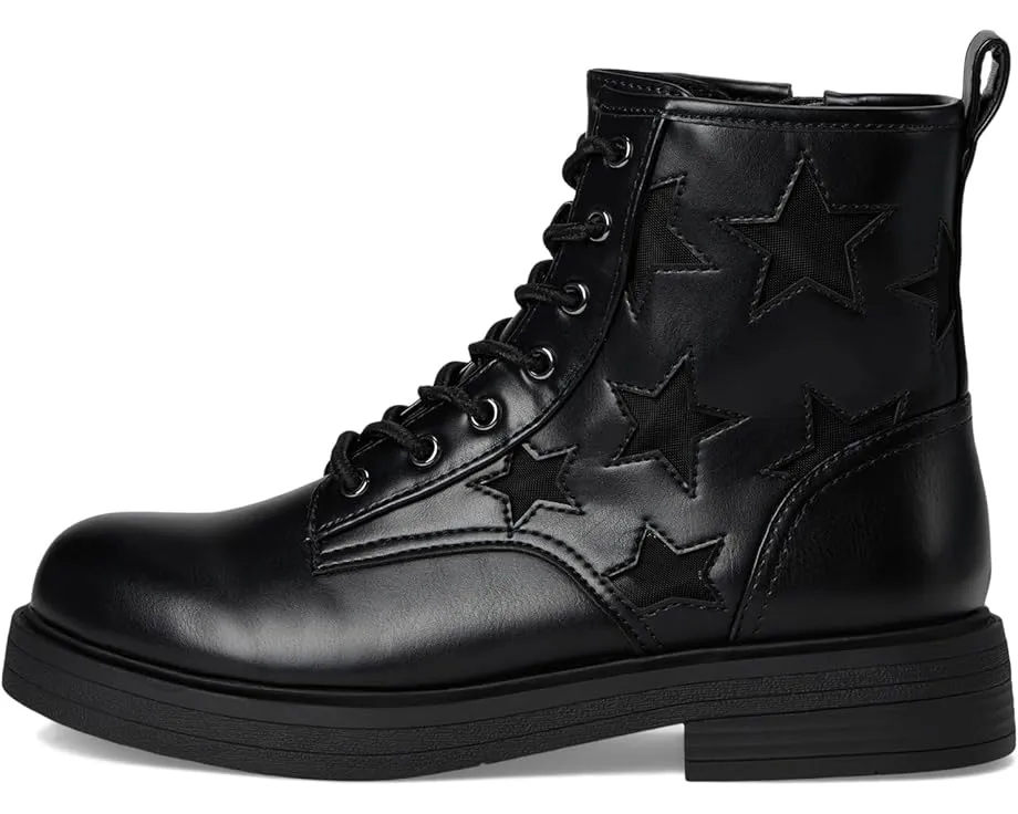 Ботинки Steve Madden Kids ICONIC до икры с круглым носком и шнуровкой