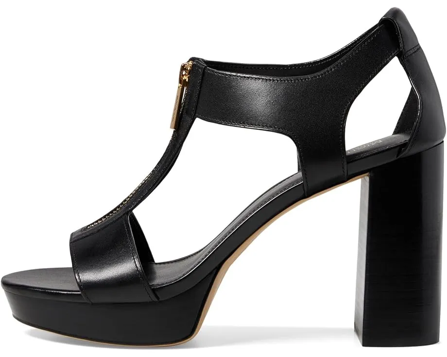 Босоножки MICHAEL Michael Kors Berkley Mid на платформе с молнией спереди