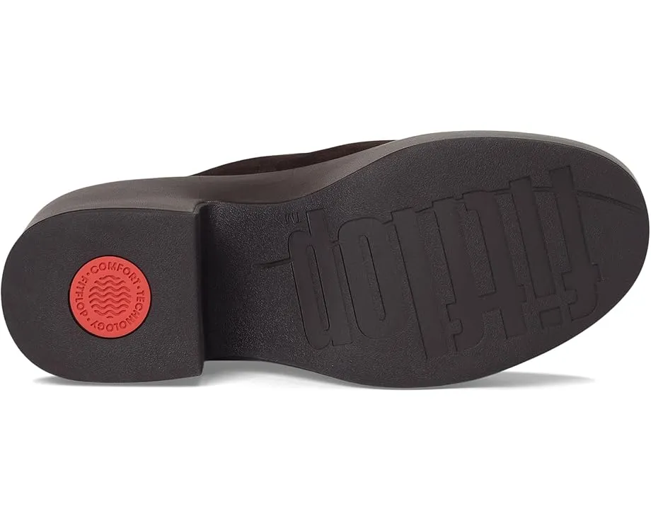 Замшевые мюли на платформе FitFlop Platfforms