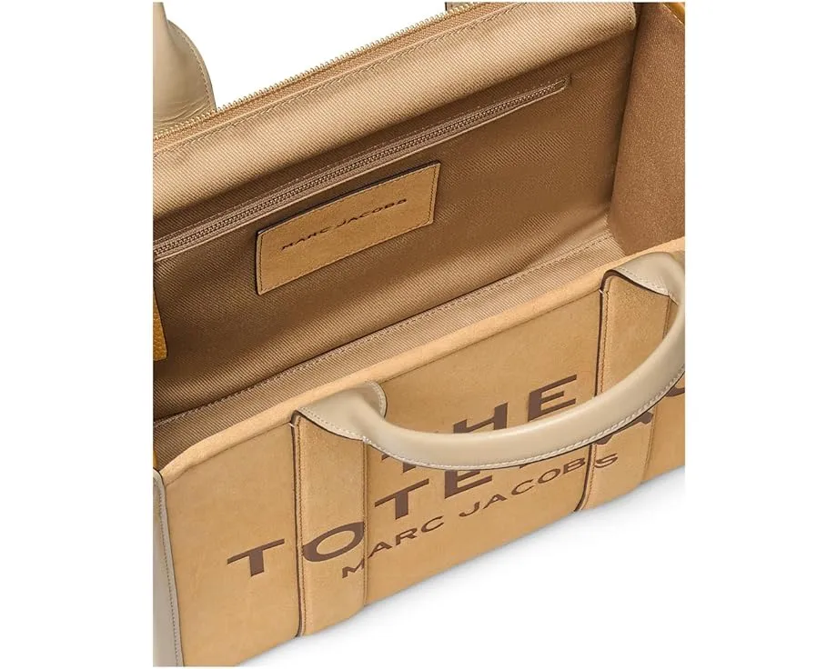 Средняя сумка-тоут Marc Jacobs из замши со съемным ремнем