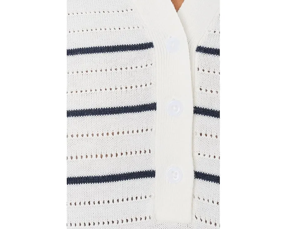 Поло Varley Wren Knit Polo из легкого трикотажа