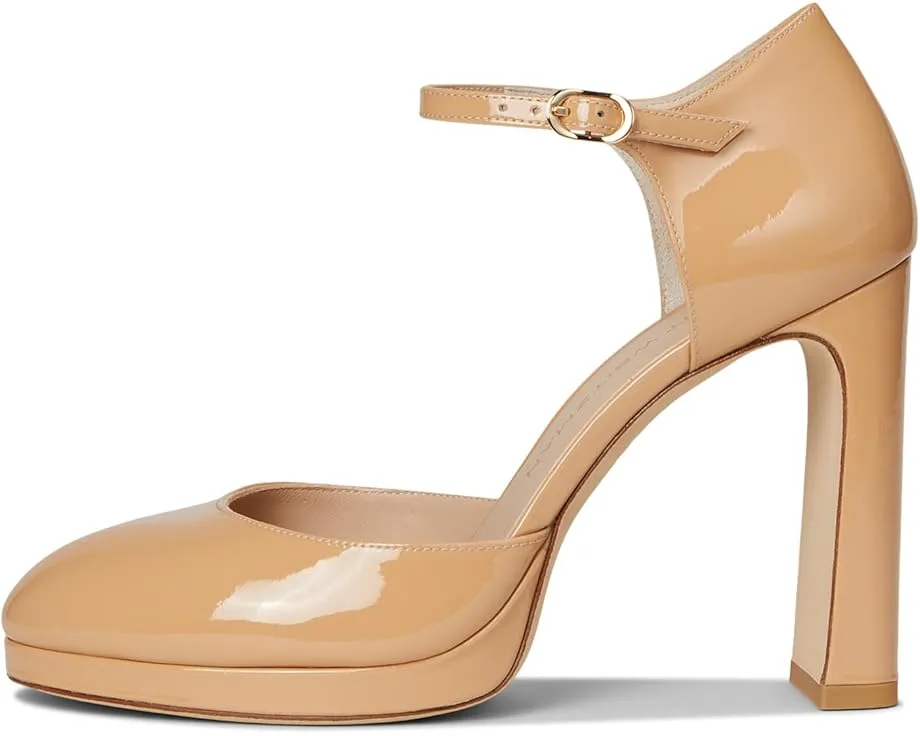 Туфли Babette Platform Pump Stuart Weitzman на платформе с ремешком