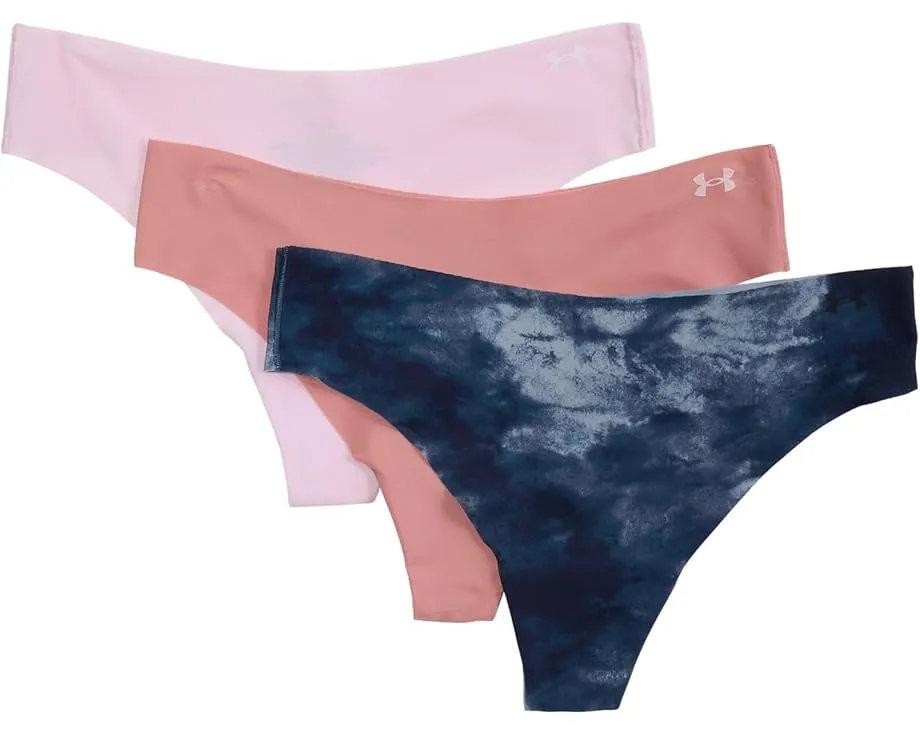 Набор стрингов Under Armour Seamless Thong из 3 штук с принтом
