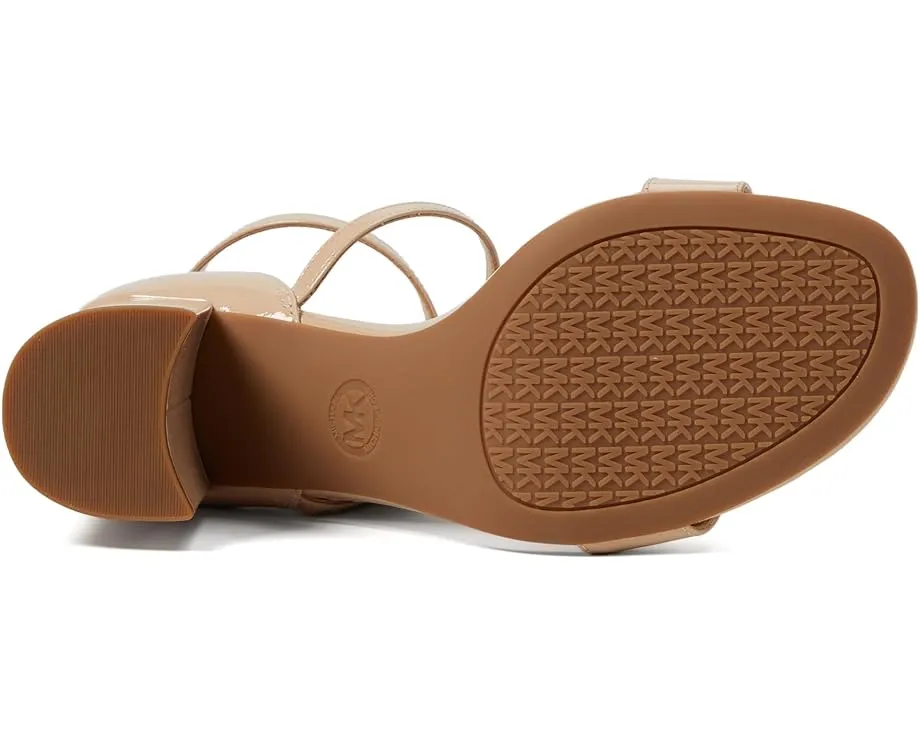 Босоножки MICHAEL Michael Kors Sophie Flex Mid на устойчивом каблуке с перекрестным ремешком