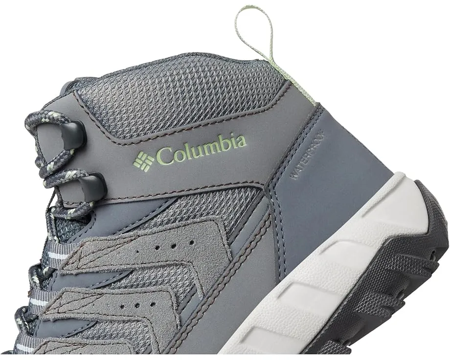 Columbia Strata Trail Mid Wp водонепроницаемые треккинговые ботинки с подошвой Omni-Grip