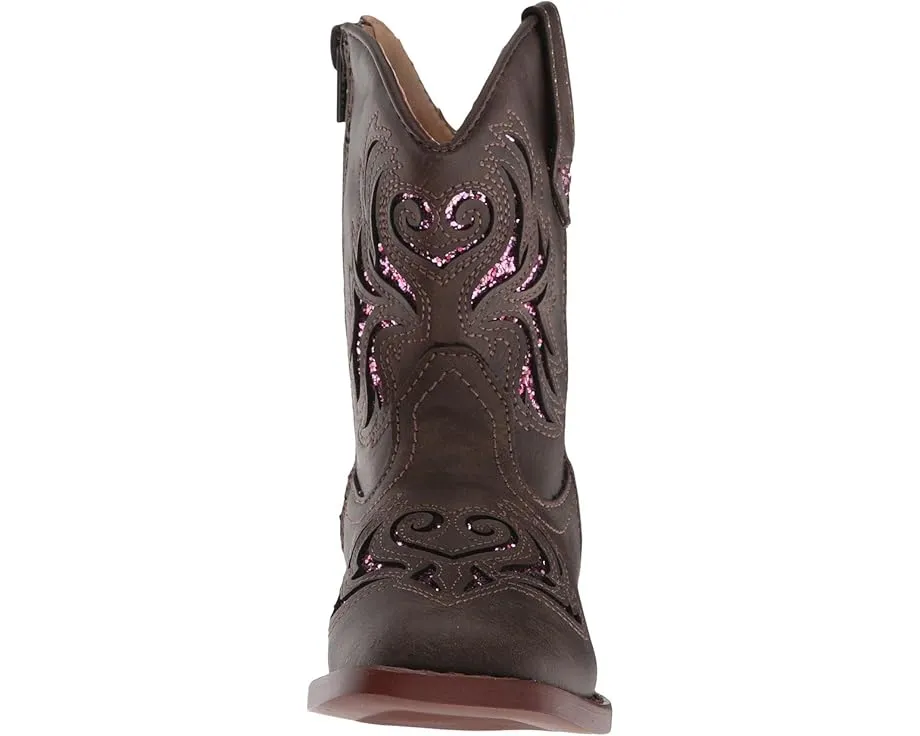 Ковбойские сапоги Roper Kids Glitter Breeze с лазерной перфорацией