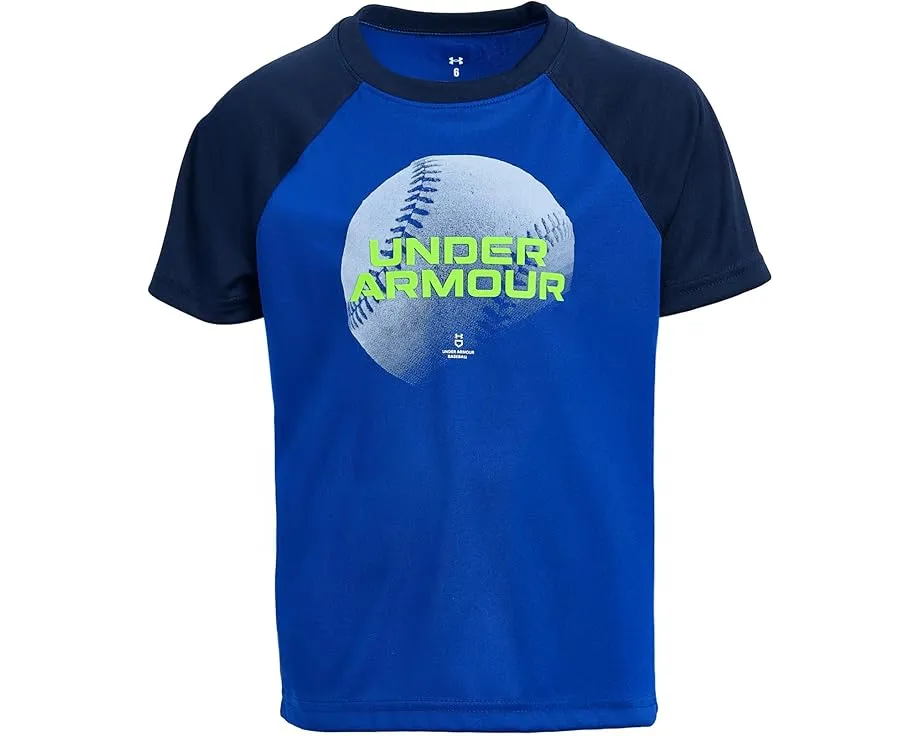 Under Armour Kids Бейсбольная футболка с коротким рукавом Baseball Tech Raglan