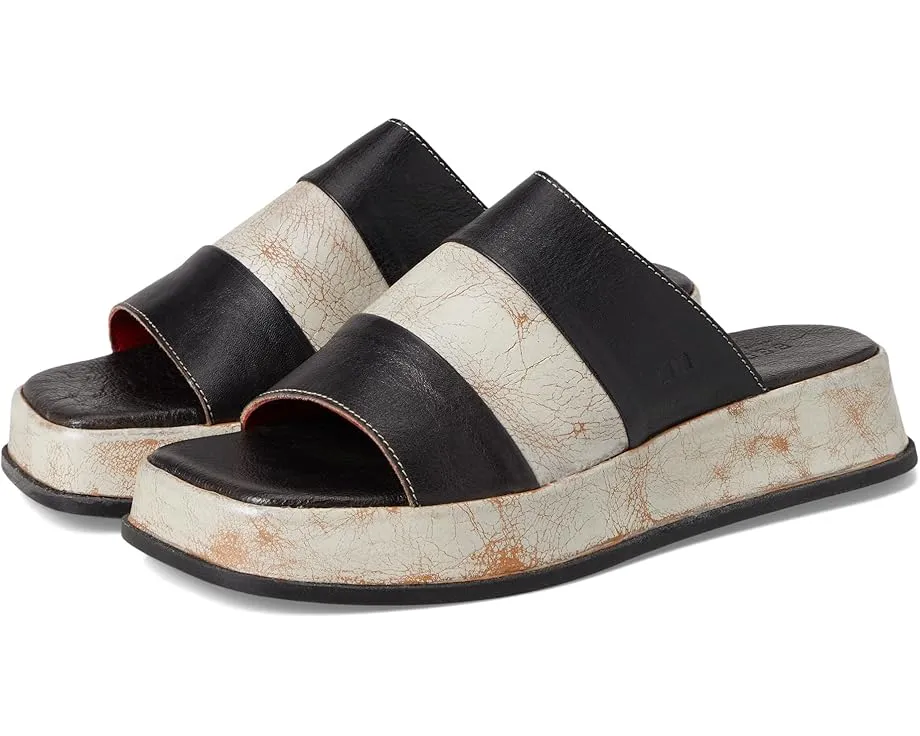 Сандалии Vext от Bed Stu на платформе с квадратным носком и ручной отделкой