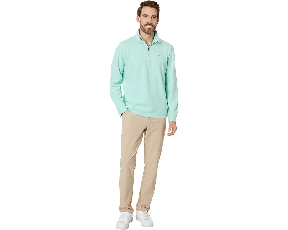 Кофта Vineyard Vines Saltwater Quarter Zip на молнии из мягкой смесовой ткани