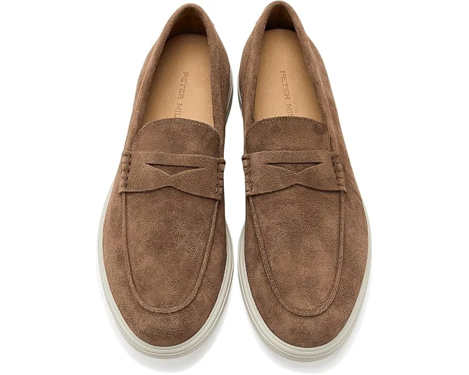 Peter Millar Excursionist мужские классические пенни лоферы из кожи