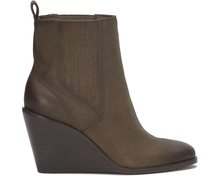 Ботильоны Lucky Brand Wilano на платформе из замши с широким голенищем