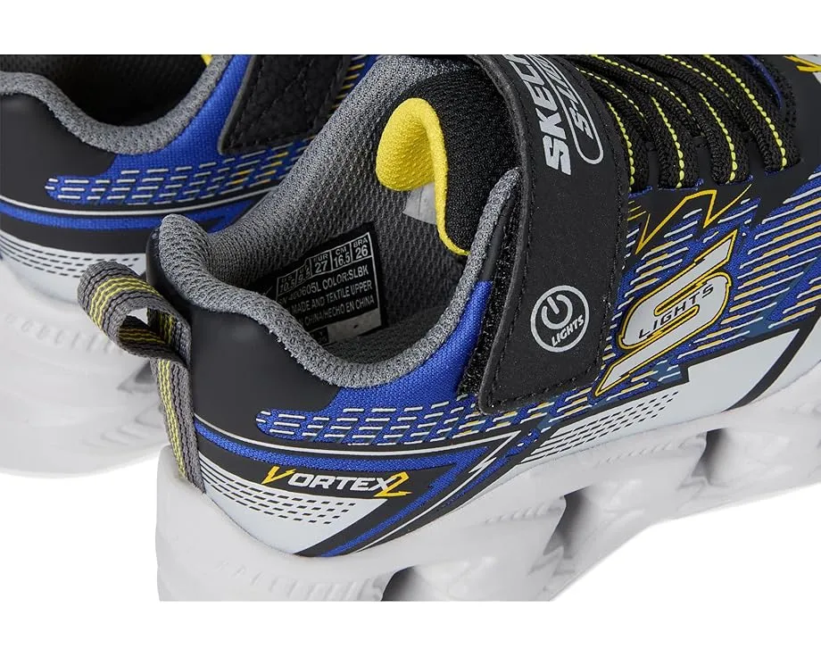Детские кроссовки SKECHERS KIDS Vortex 2.0 Veltrox со светящейся подошвой
