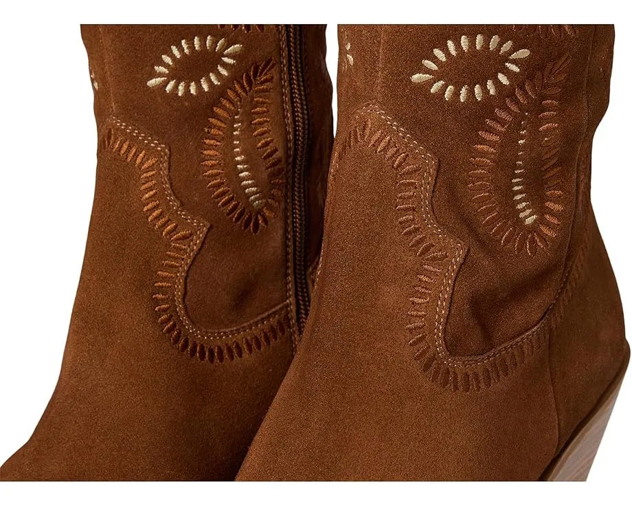 Высокие сапоги Seychelles Country Star из замши с вышивкой в ковбойском стиле