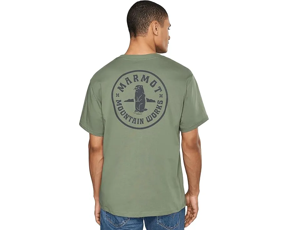 Футболка MMW Circle Critter Tee с принтом от Marmot