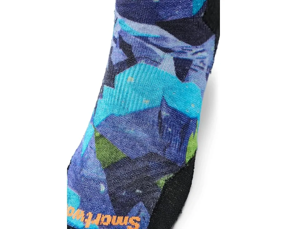Носки для трейлраннинга Smartwool Summit Sector с принтом и целевой амортизацией