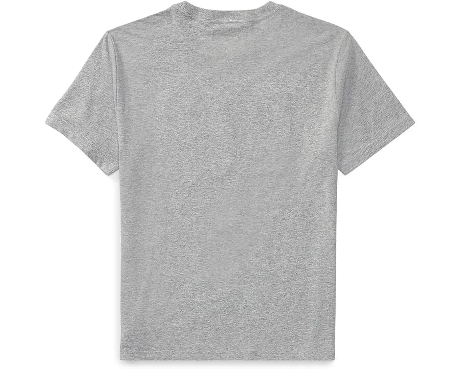 Детская футболка Polo Ralph Lauren Kids Flag Cotton с аппликацией американского флага