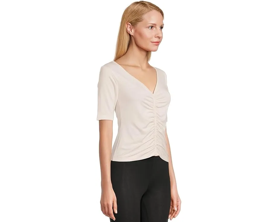 Футболка Yasmina с защипами от Splendid из тенсела