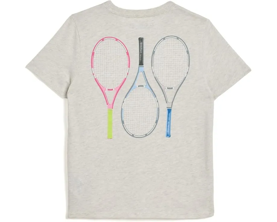 Футболка Tennis Oversized Tee от abercrombie kids для детей с увеличенным кроем