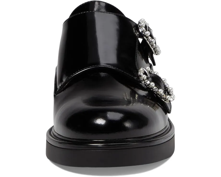 Туфли Leighton с пряжкой на ремешке от Stuart Weitzman из натуральной кожи