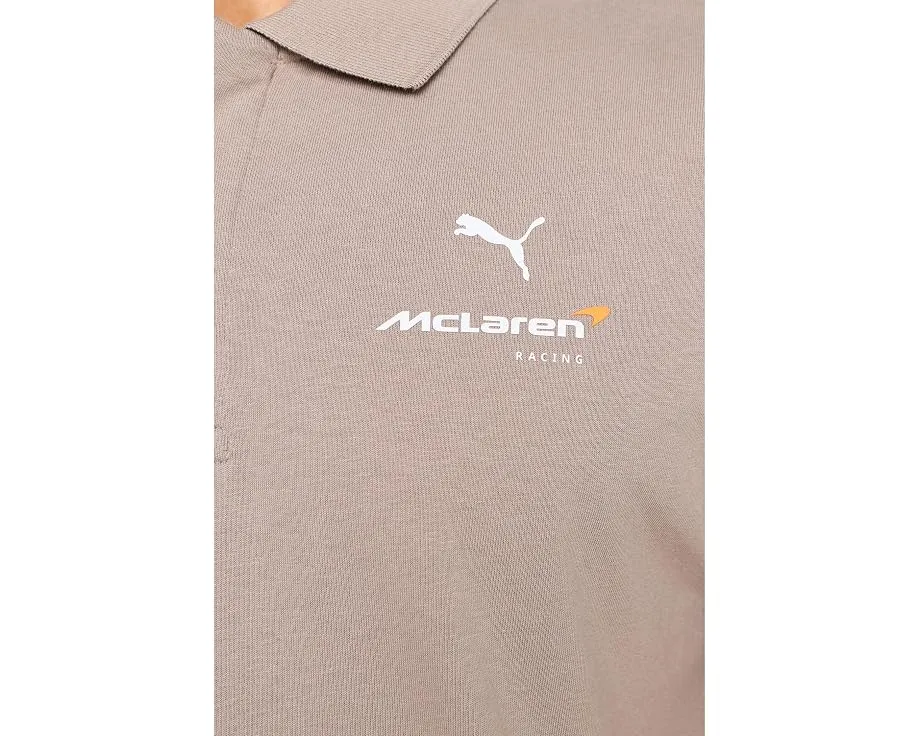 Puma поло McLaren Racing Small Logo в мышино-сером цвете