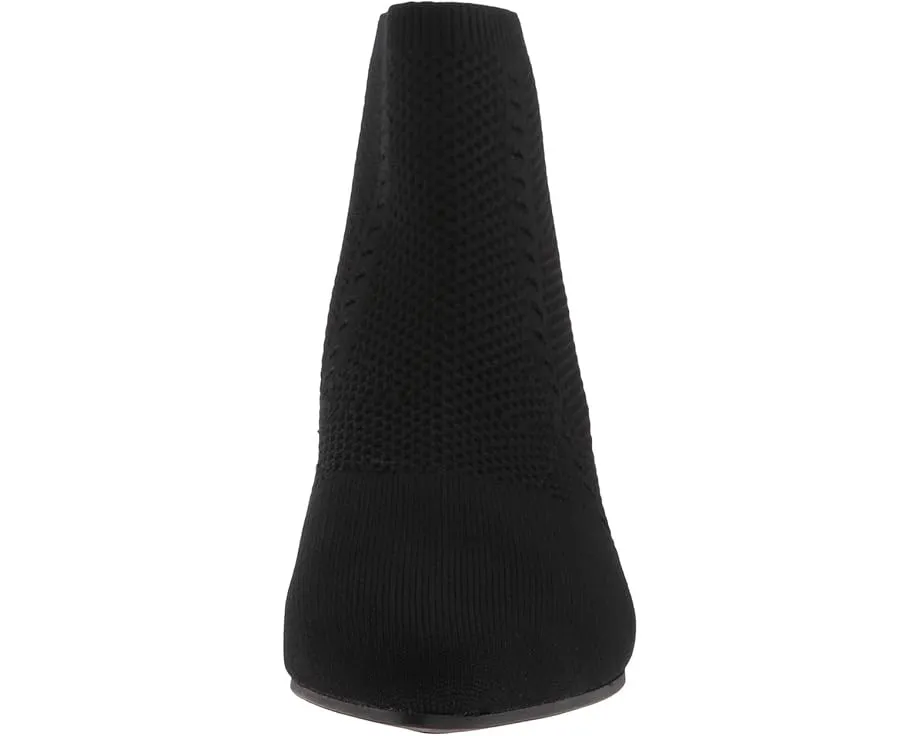 Ботильоны Eileen Fisher Purl на каблуке с верхом из стрейч-трикотажа и замши