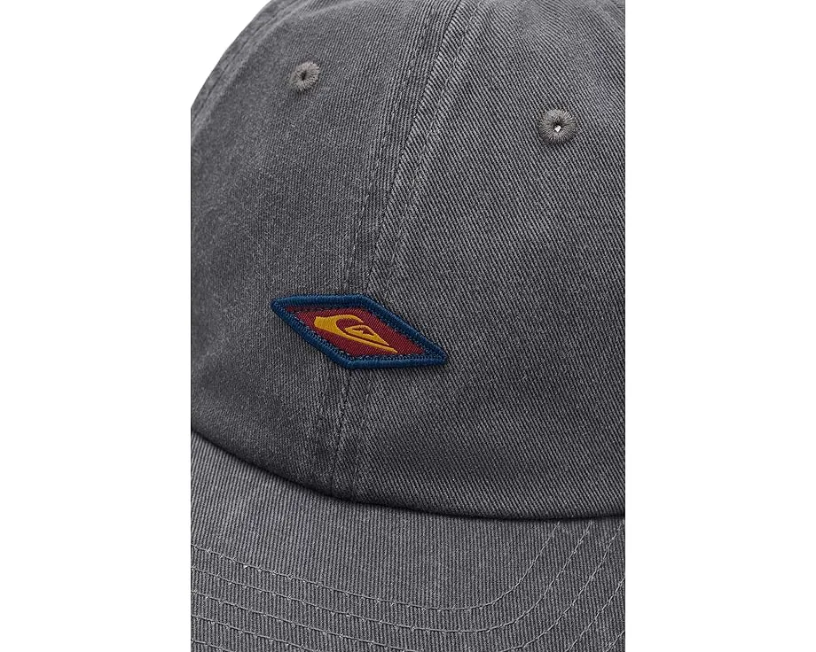 Кепка Quiksilver Saltwater с вышитой нашивкой и плоским козырьком