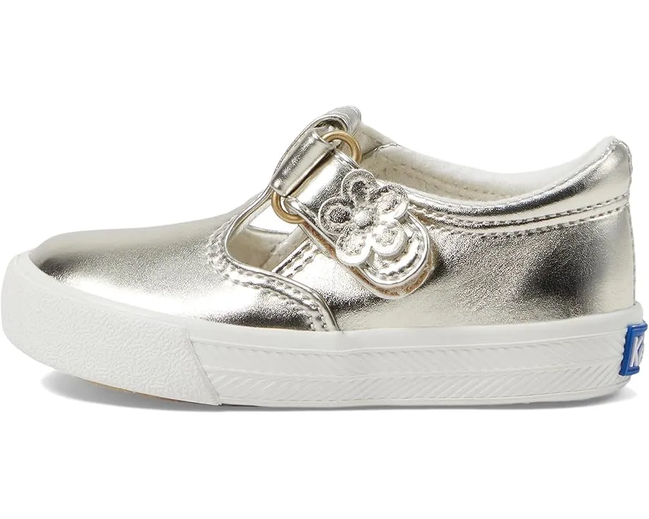 Детские туфли Keds Daphne Mary Jane с застежкой на липучке и цветочным декором