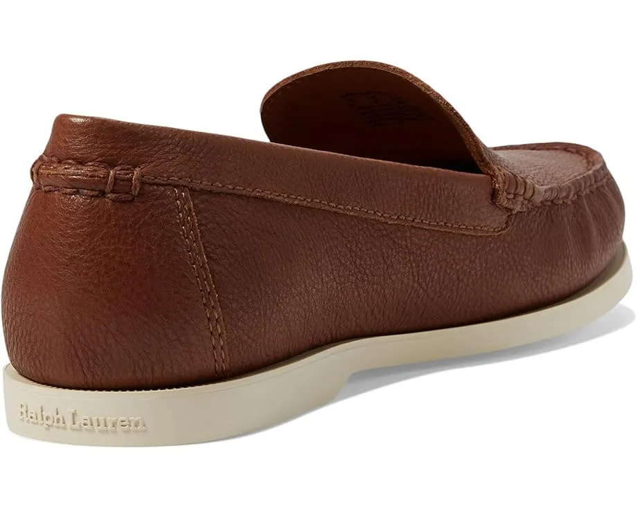 Лоферы Polo Ralph Lauren Merton Vnetn из кожи с круглым носком