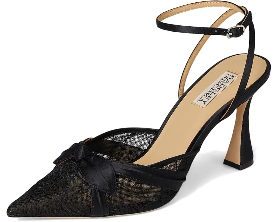 Туфли-лодочки Badgley Mischka Josie на шпильке с кружевом