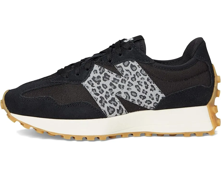 Кроссовки New Balance Classics 327 из замши и сетки с массивным логотипом