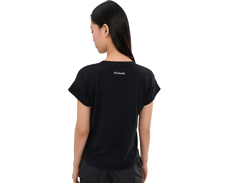 Columbia футболка Daniela Falls с коротким рукавом и защитой от солнца UPF 50