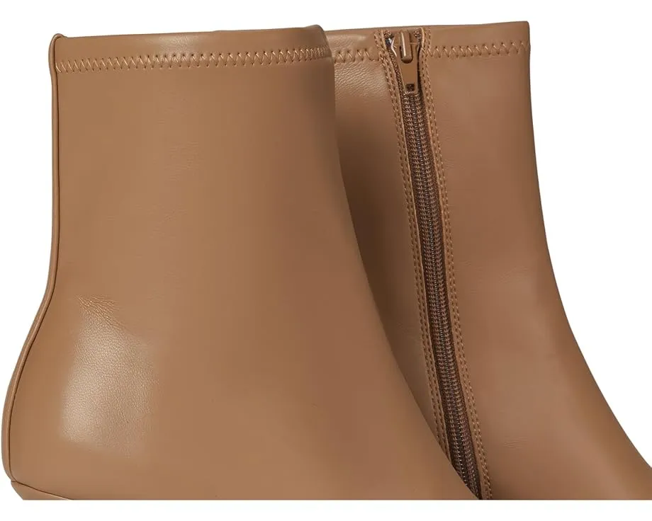 Ботильоны Vaneli Gabris из кожи с квадратным носком и молнией сбоку