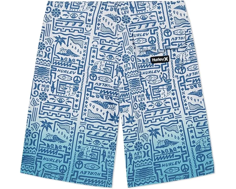 Шорты Hurley Kids Squiggle с быстросохнущей подкладкой