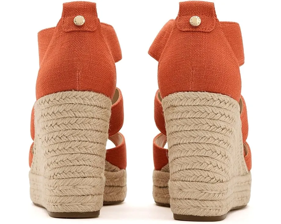Сандалии Etta Wedge на танкетке с платформой из джута MICHAEL Michael Kors