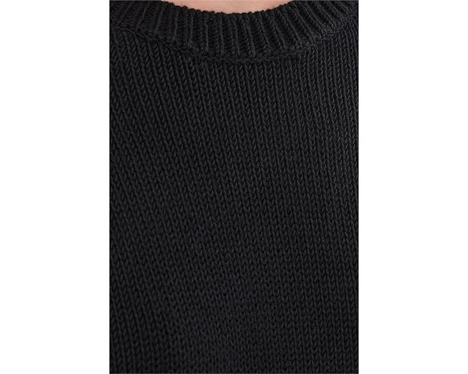 Туника-свитер Vince с круглым вырезом и объемной вязкой