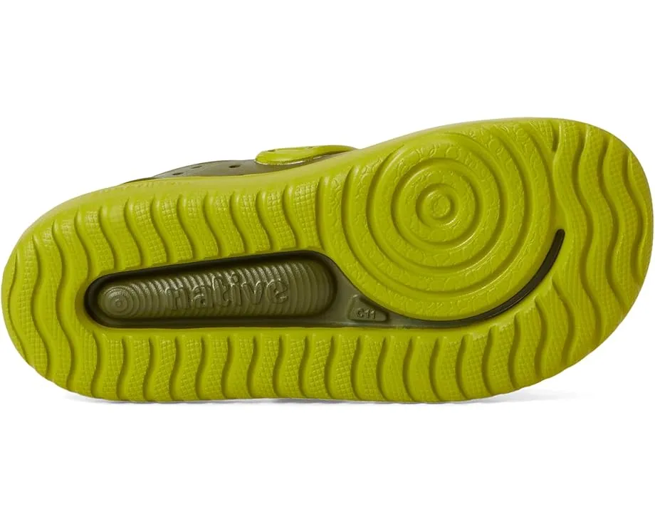 Детские сандалии Native Shoes Chase с круглым носком и тройными регулируемыми ремешками