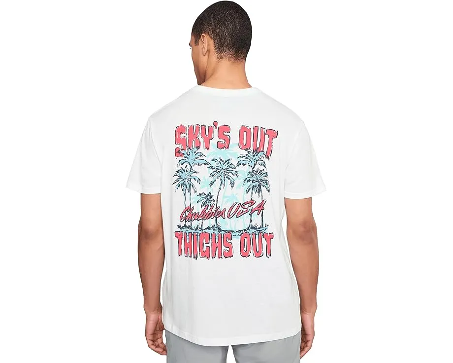 Футболка Chubbies The Thighs Out из мягкого хлопка с принтом