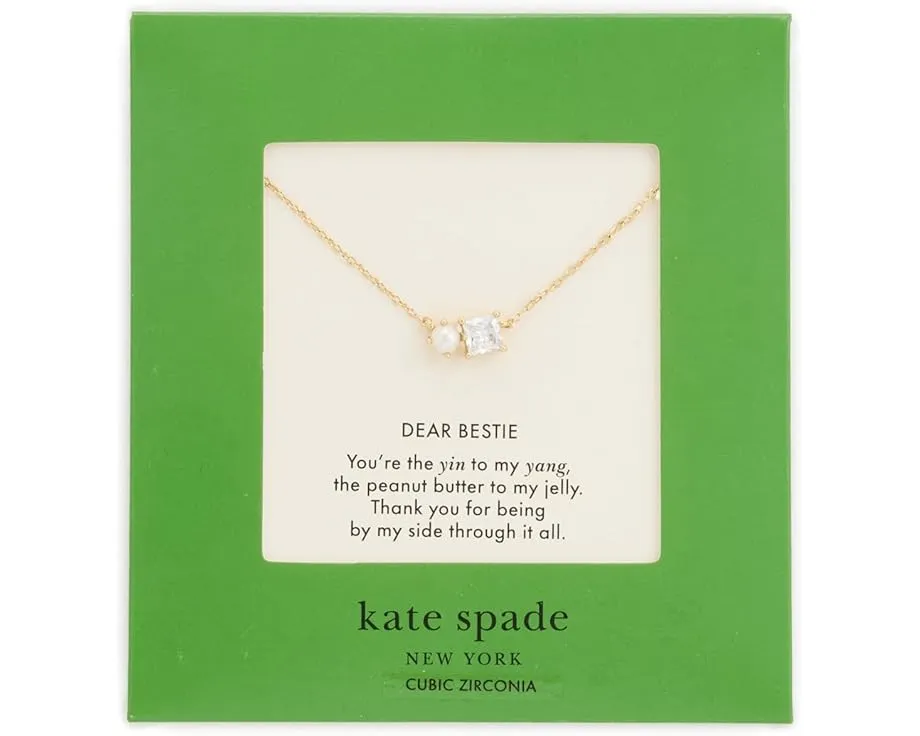 Кулон Signature Solitaire с циркониевым камнем на цепочке