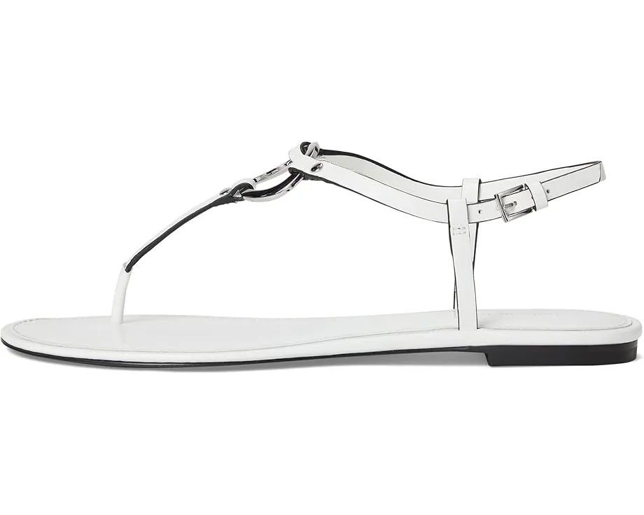 Сандалии Ring Sandal с кольцами из латуни и регулируемой пряжкой от Tory Burch